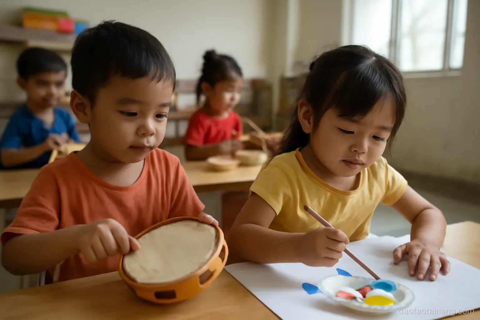 Đóng kịch ở lớp: mọi vai đều là vai chính