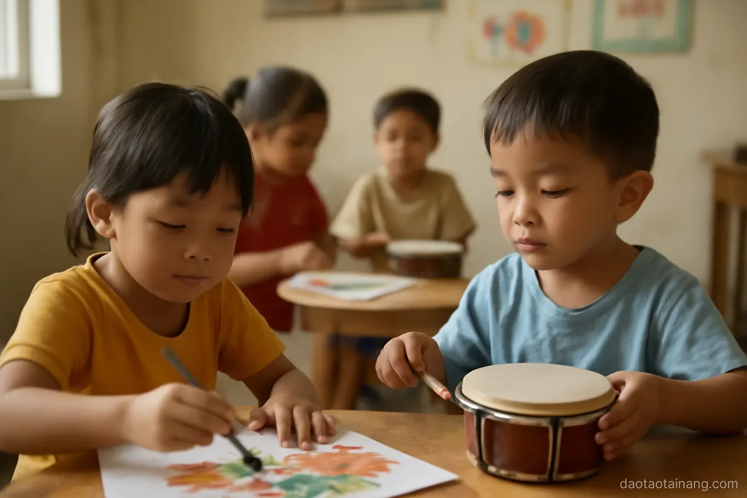 Giúp con vượt sợ hãi trước đám đông