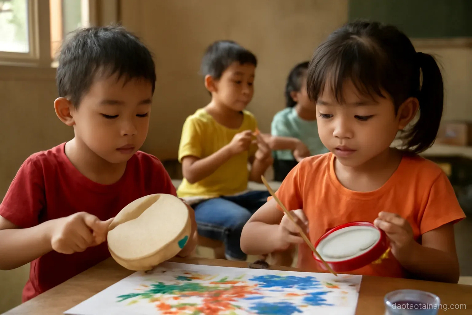 Lịch tuần cân bằng giữa năng khiếu và chơi tự do