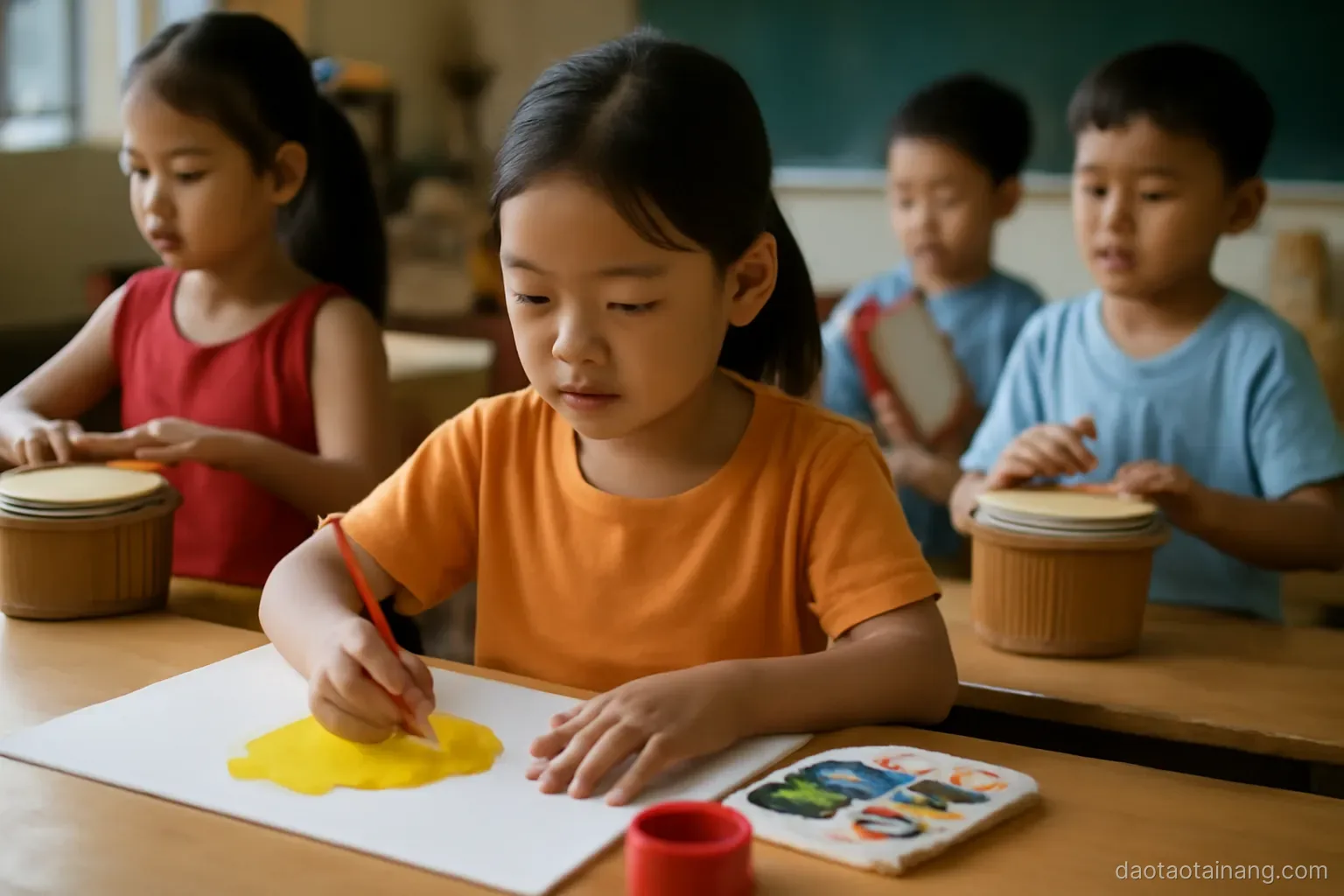 Sân khấu hóa bài học: học mà như chơi